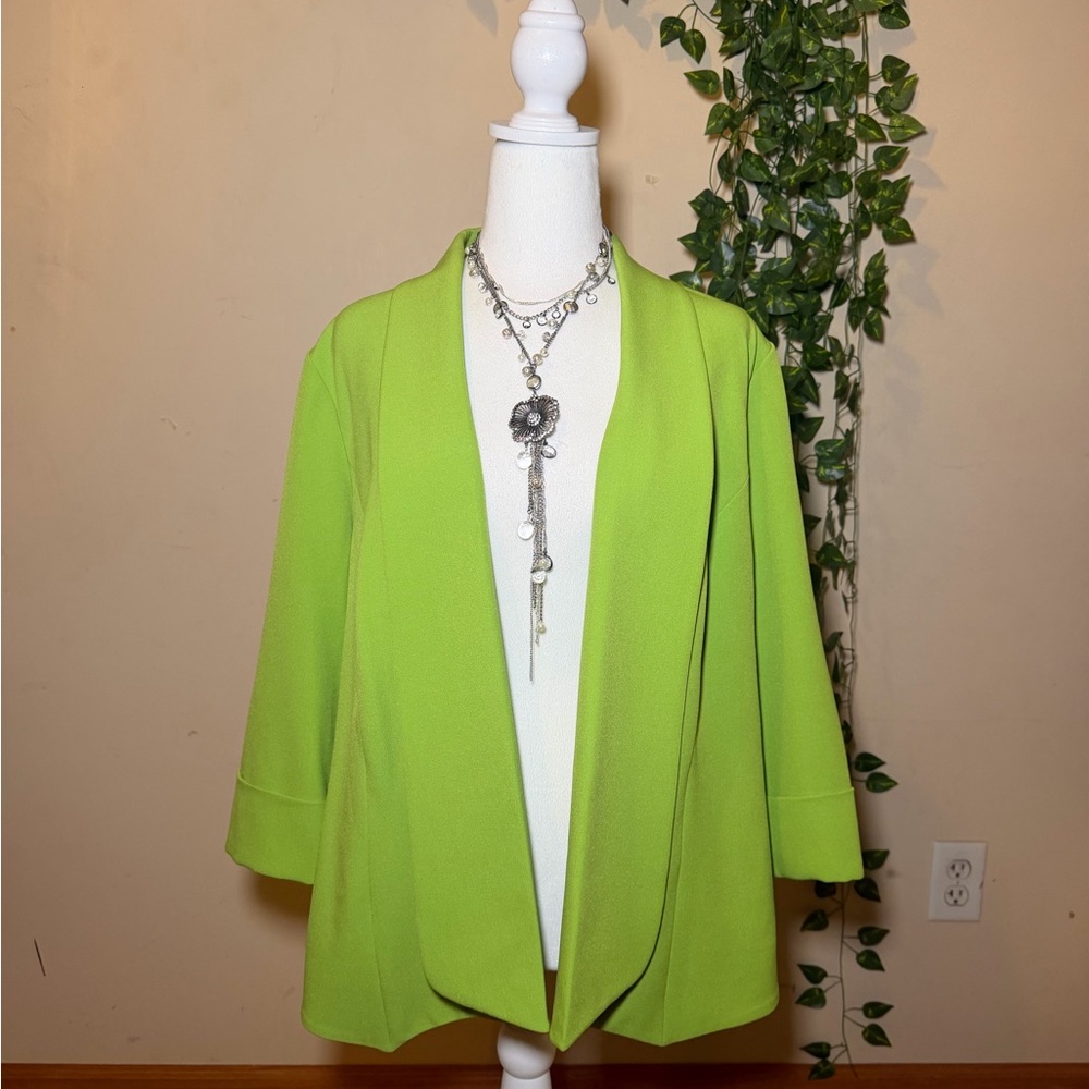 Jones Studio Vibrant Green Women's Blazer